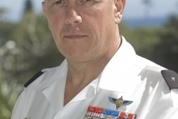 Général Jean-Marc Nébout, commandant supérieur des Forces Armées dans la Zone Sud de l'Océan Indien