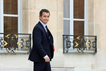 Le ministre de l'Action et des Comptes publics Gérald Darmanin, à l'Élysée, le 2 novembre 2017