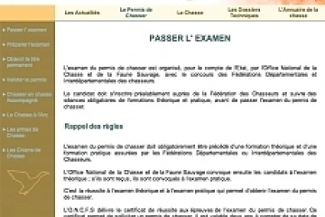 Permis de chasser