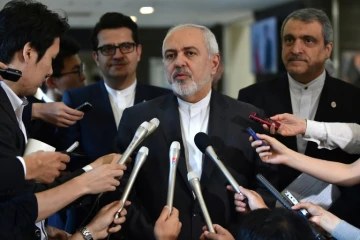 Le ministre des Affaires Etrangères iranien Mohammad Javad Zarif le 16 mai 2019 à Tokyo au Japon 
