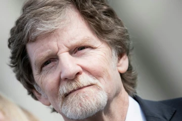 Jack Phillips, propriétaire d'une pâtisserie qui a refusé de confectionner un gâteau de mariage pour un couple parce qu'il était homosexuel, photographié en décembre 2017 