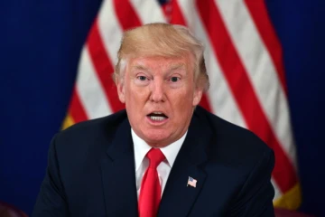 Le président américain Donald Trump dans son club de golf dans le New Jersey, le 10 août 2017