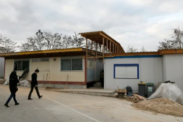 Vue partielle de la mosquée de Lagny-sur-Marne (Seine-et-Marne), le 2 décembre 2015