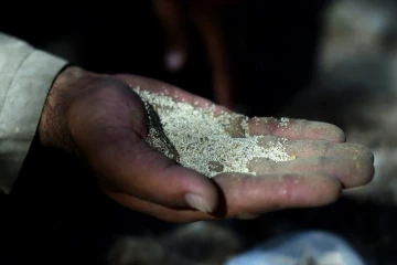 Un fermier afghan montre des graines de pavot à Lashkar Gah, dans le sud de l'Afghanistan, le 4 octobre 2016