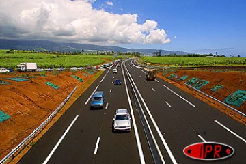 Mise en service en 2002, la 4 voies reliant l'Est au Nord a permis de désengorger l'entrée et la sortie Est de Saint-Denis