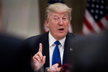 Donald Trump à Davos le 25 janvier 2018