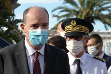 Le Premier ministre Jean Castex à Nice le 25 juillet 2020