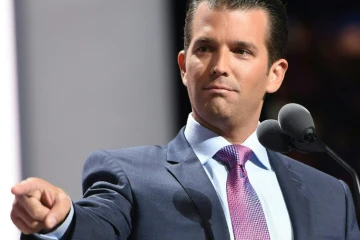 Donald Trump Jr s'adresse aux délégués de la Convention républicaine le 19 juillet 2016 à Cleveland