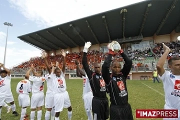 Dimanche 22 novembre 2009 - Lors du match de l'Excelsior contre Quimper en Coupe de France de football