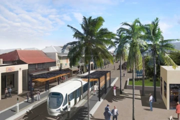 Maquette du tram-train (Photo SR21)