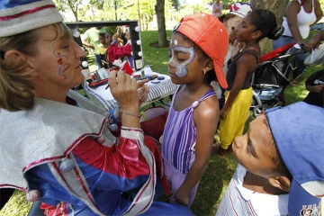 Carnaval au jardin de l'Etat