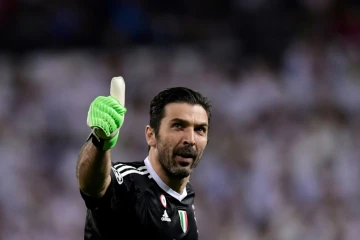 Le gardien de la Juventus Gianluigi Buffon lors du match face à Madrid le 11 avril 2018
