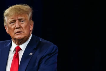 L'ex-président américain Donald Trump à Orlando, en  Floride, le 26 février 2022