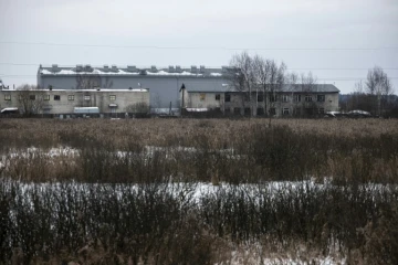La colonie pénitentiaire N2 où est emprisonné l'opposant russe Alexeï Navalny, le 1er mars 2021 à Pokrov