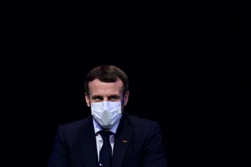 Le président Emmanuel Macron le 14 décembre 2020 à Paris