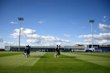 L'équipe de France à l'entraînement au stade Glebovets d'Istra, à 70 km à l'ouest de Moscou, le 2 juillet 2018