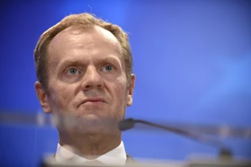 Le président du Conseil européen Donald Tusk le 23 septembre à Bruxelles