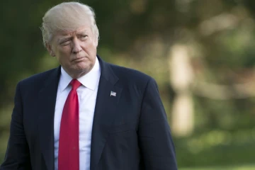 Donald Trump, le 28 avril 2017 à Washington