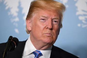 Le président américain Donald Trump, pendant le sommet du G7 à La Malbaie, au Québec, le 9 juin 2018