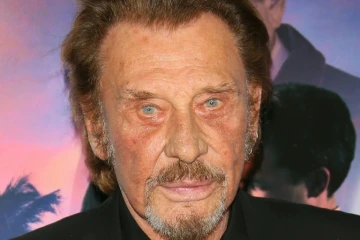 Le chanteur Johnny Hallyday, le 10 novembre 2016 à Hollywood