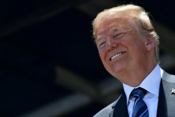 Le président américain Donald Trump, le 25 mai 2018 à Annapolis, dans le Maryland