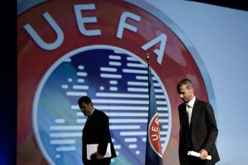 Aleksander Ceferin, le 14 septembre 2016 lors du congrès de l'UEFA