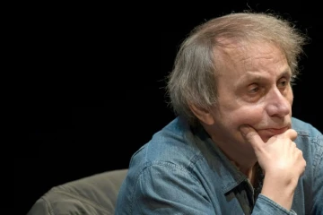 Michel Houellebecq, à Francfort (Allemagne), le 11 octobre 2017