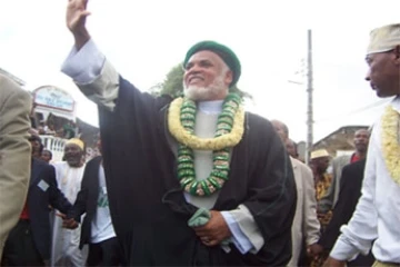 Ahmed Abdallah Sambi, président de la République fédérale des Comores (Photo archives HZK Presse)