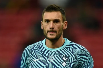Le gardien de l'équipe de France Hugo Lloris avec son club de Tottenham, le 27 août 2018.