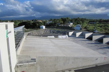 Centrale à béton de Saint-André (Photo : DR)