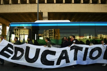 Manifestation d'enseignants à Marseille le 17 novembre 2016