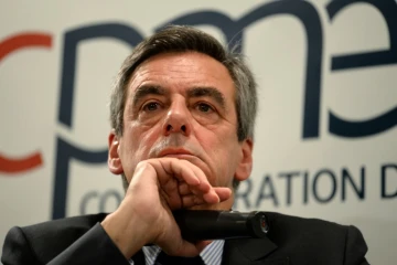 Francois Fillon le 6 mars 2017 à Puteaux près de Paris
