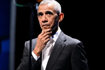 Barack Obama à un sommet sur la démocratie à Copenhague le 10 juin 2022