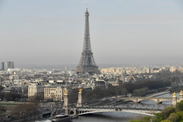 La Tour Eiffel, le 8 avril 2018