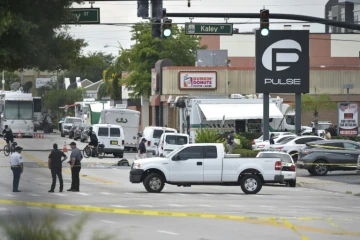 Le Pulse, boîte de nuit d'Orlando, où un homme se réclamant de l'EI a tué une cinquantaine de personnes, le 12 juin 2016