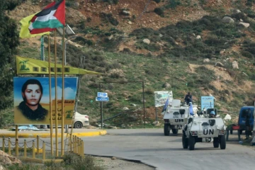 La Force de l'ONU au Liban (Finul) patrouille près de la frontière avec Israël, à Kfar Kila (Liban), le 4 décembre 2018