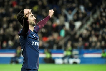Javier Pastore, buteur sous le maillot du PSG face à Nantes au Parc des Princes stadium, le 18 novembre 2017