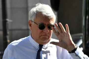 Le maire du XVIe Claude Goasguen à Paris le 16 mai 2017