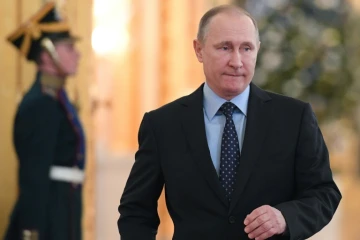 Vladimir Poutine le 27 décembre 2016 au Kremlin à Moscou 