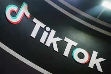 Logo de TikTok en Chine, le 5 décembre 2024