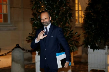 Edouard Philippe, à l'hôtel Matignon le  3 décembre 2018