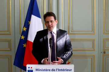 Le ministre de l'Intérieur Mathias Fekl à Paris le 8 avril 2017