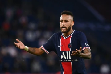 L'attaquant brésilien du Paris-SG, Neymar, lors du match de Ligue 1 face à Marseille, au Parc de Princes, le 13 septembre 2020