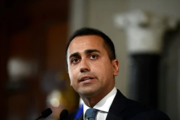 Le chef du Mouvement 5 Etoiles Luigi Di Maio au palais présidentiel, le 28 août 2019 à Rome