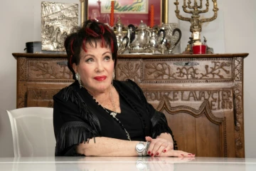 La chanteuse Rika Zaraï à Paris en octobre 2019