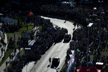 La cérémonie du départ du Dakar-2017, le 1er janvier 2017 à Asuncion