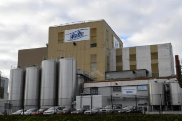 La laiterie Celia, détenue par le groupe Lactalis, à Craon, en Mayenne, le 4 décembre 2017