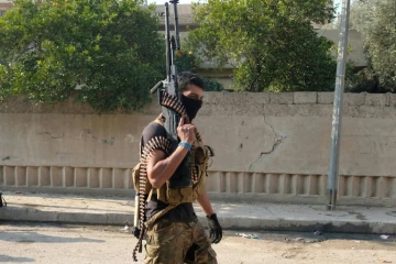 Un membre de la division de réaction rapide irakienne à Mossoul, le 4 janvier 2017