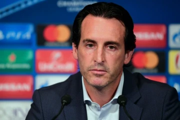 L'entraîneur du PSG Unai Emery en conférence de presse, le 12 septembre 2016 à Paris