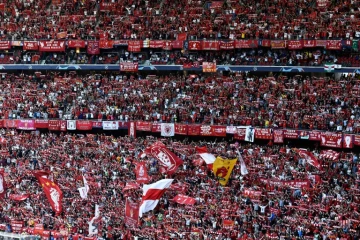 Les supporteurs de Liverpool lors de la finale de la Ligue des champions contre Tottenham, le 1er juin 2019 à Madrid 